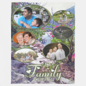 Yelapa Familienweg 821 Fleecedecke (Vorderseite)