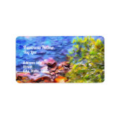 Yelapa Landschaftlich Path View 0819 Address Adressaufkleber (Vorne)