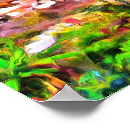 Yelapa Landschaftlich Path View 0819 Art Print Poster (Ecke)