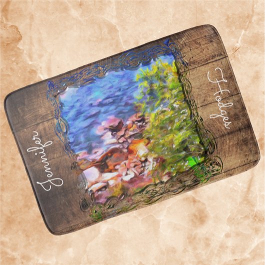 Yelapa Landschaftlich Path View 0819 Badematte