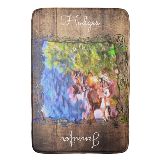 Yelapa Landschaftlich Path View 0819 Badematte (Vorderseite Vertikal)