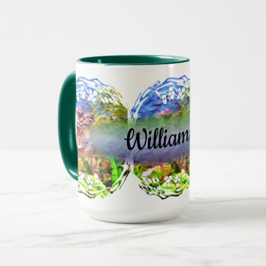 Yelapa Landschaftlich Path View 0819 Tasse (Vorderseite Links)