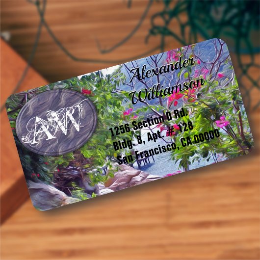 Yelapa Trail 821 Adresse Adressaufkleber