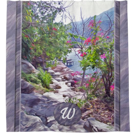 Yelapa Trail 821 Duschvorhang (Vorderseite)