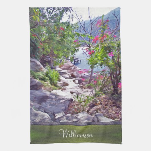 Yelapa Trail 821 Geschirrtuch (Vertikal)