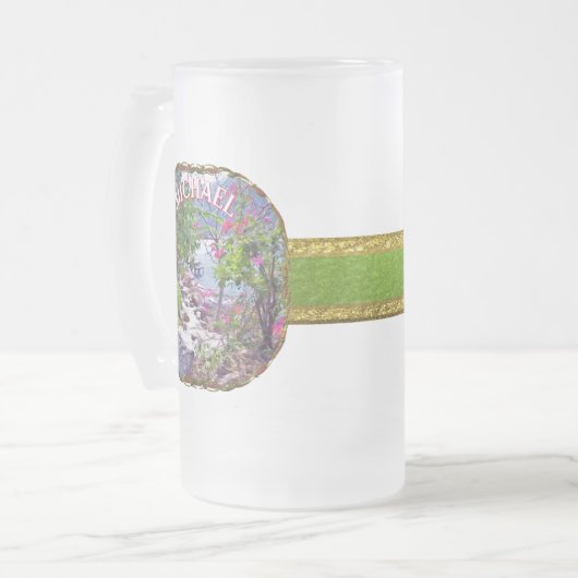 Yelapa Trail 821 Mattglas Bierglas (Vorderseite Links)