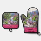 Yelapa Trail 821 Ofenhandschuh & Topflappen-Set (Vorderseite)