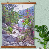 Yelapa Trail 821 Wandteppich Mit Holzrahmen