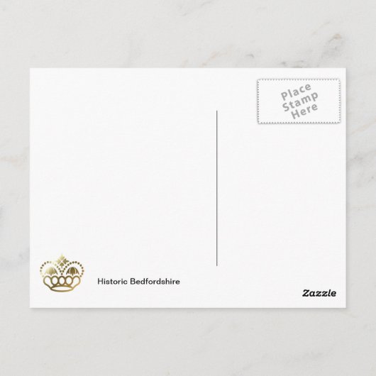 Yelden Burghügel Postkarte (Rückseite)