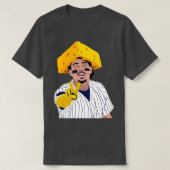 Yelich und der Cheesehead T-Shirt (Design vorne)