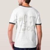 YELL Mouth_ Das Gesicht der Depression T-Shirt (Rückseite)