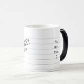 "Yell PLOT DREHUNG! & Move On" Morphing-Tasse Verwandlungstasse (VorderseiteRechts)
