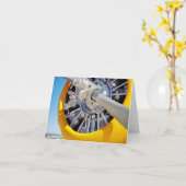 Yella Propella Karte (Gelbe Blume)