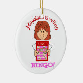 Yelling Bingo Keramikornament (Rechts)