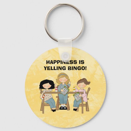 Yelling Bingo Schlüsselanhänger (Vorderseite)
