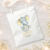 Yello Grey Elephant Gevor Bag, Anpassen Sie Ihren  Geschenktütchen (Ausgeschnitten)