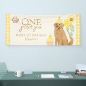 Yello One Golden Year Retriever Puppy 1. Geburtsta Banner (Messe)