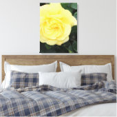 Yello-Rose Leinwanddruck (Insitu (Schlafzimmer))