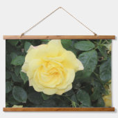Yello-Rose Wandteppich Mit Holzrahmen (Vorne)