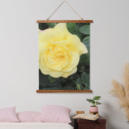 Yello-Rose Wandteppich Mit Holzrahmen (Schlafzimmer)
