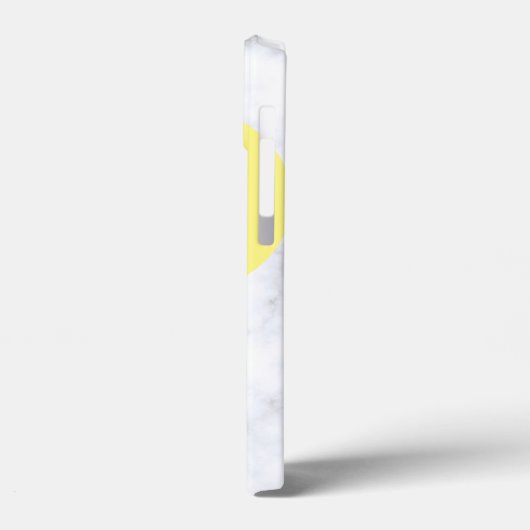 Yello und Pink Ombre mit Ihrem Namen Personalisier Case-Mate iPhone Hülle (Rückseite / Links)