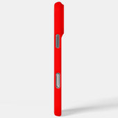 Yellow 3D Black Modern Name | Trendy Cool Red Case-Mate iPhone Hülle (Rückseite / Rechts)