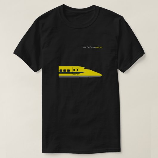 Yellow 923 Shinkansen Classic T-Shirt (Design vorne)