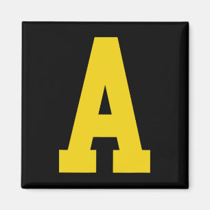Yellow a' On Red für Alvin Costume Halloween und F Magnet