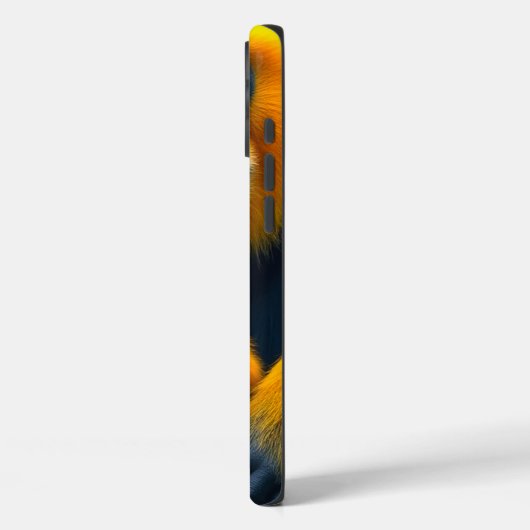 Yellow Affen Handy Case (Rückseite / Links)