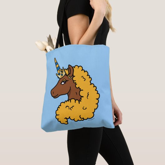 Yellow Afro Unicorn Tasche (Von Nahem)