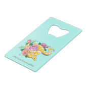 Yellow Albino Ball Python Geldbeutel Flaschenöffner (Vorderseite Schrägansicht)