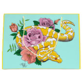 Yellow Albino Ball Python Große Geschenktüte (Vorderseite)