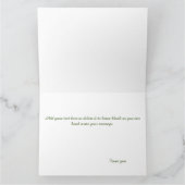 Yellow Albino Ball Python Karte (Innenseite)