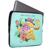 Yellow Albino Ball Python Laptopschutzhülle (Vorne Rechts)