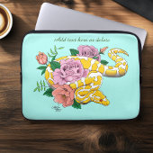 Yellow Albino Ball Python Laptopschutzhülle