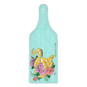 Yellow Albino Ball Python Schneidebrett (Vorderseite)