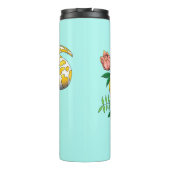 Yellow Albino Ball Python Thermosbecher (Rückseite)