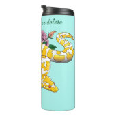 Yellow Albino Ball Python Thermosbecher (Nach rechts gedreht)