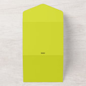 Yellow All In One Wedding Invitation – Lemon Einladung (Außenbereich)