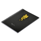 Yellow Amber Aquarius Notizblock (Linke Seite)