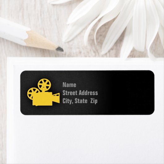 Yellow Amber Movie Camera (Insitu)