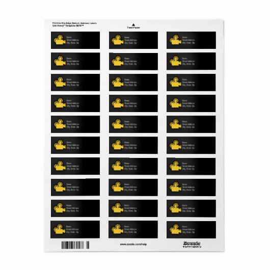 Yellow Amber Movie Camera (Vorne)