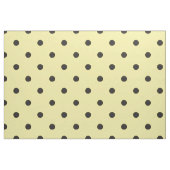 Yellow and Black Polka Dot Pattern Stoff (Fat Quarter (45,7 x 55,9 cm))