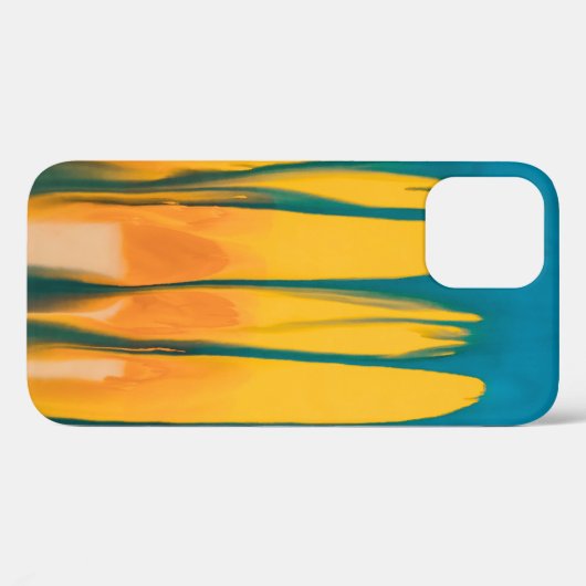 YELLOW AND BLUE APPAREL Case-Mate iPhone HÜLLE (Rückseite (Horizontal))