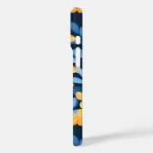Yellow and Blue Bllower Phone Case (Rückseite / Links)