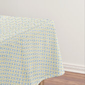 Yellow and Blue Tile Pattern Tablecloth Tischdecke (Beispiel)