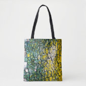 Yellow and Green Abstract Tasche (Vorderseite)