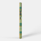 Yellow and Green Tartan Plaid Pattern Samsung Galaxy Hülle (Rechte Seite)
