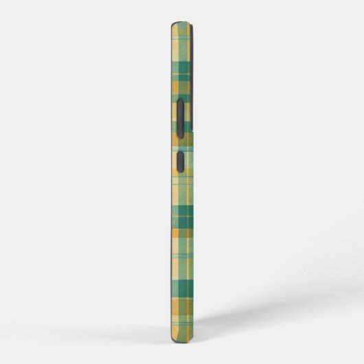 Yellow and Green Tartan Plaid Pattern Samsung Galaxy Hülle (Rechte Seite)