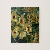 Yellow and Maroon Orchids Elegante Puzzle (Vertikal)